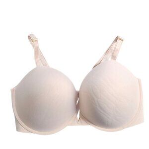 Victoria's Secret Push Up Bra, Pale Pink, Plus Size, Large Cup, Size 42DDD
